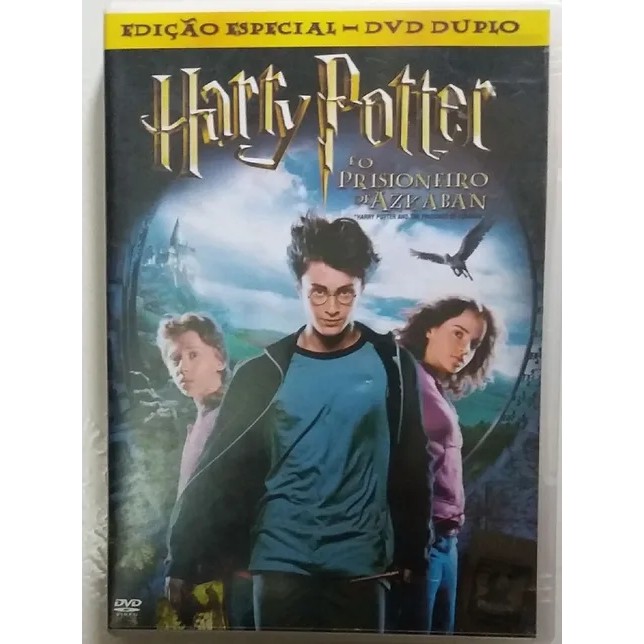DVD HARRY POTTER E O PRISIONEIRO DE AZKABAN direção ALFONSO CUARON