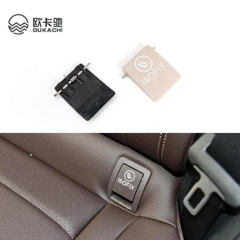 Gancho para Banco Traseiro de Carro, Capa ISOFIX para Cadeira de Criança para Mercedes Benz W253 W205 GLC C-Class 2015-2