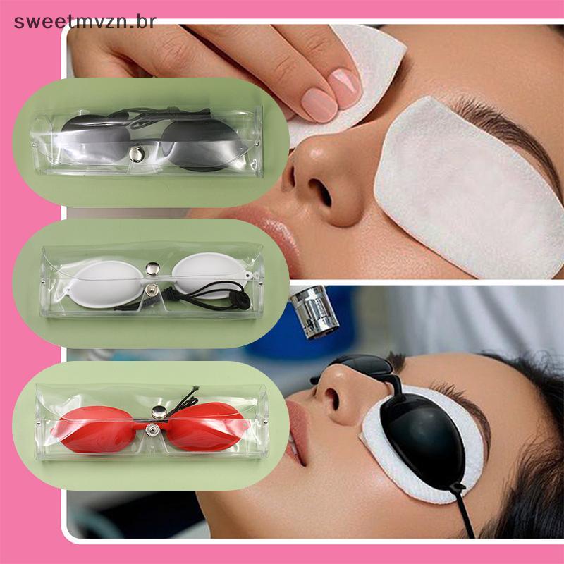 sweetmvzn Óculos De Proteção De Silicone Macio Para IPL Laser LED Tratamento De Lâmpada UV Flexível Os Olhos Bronzeament