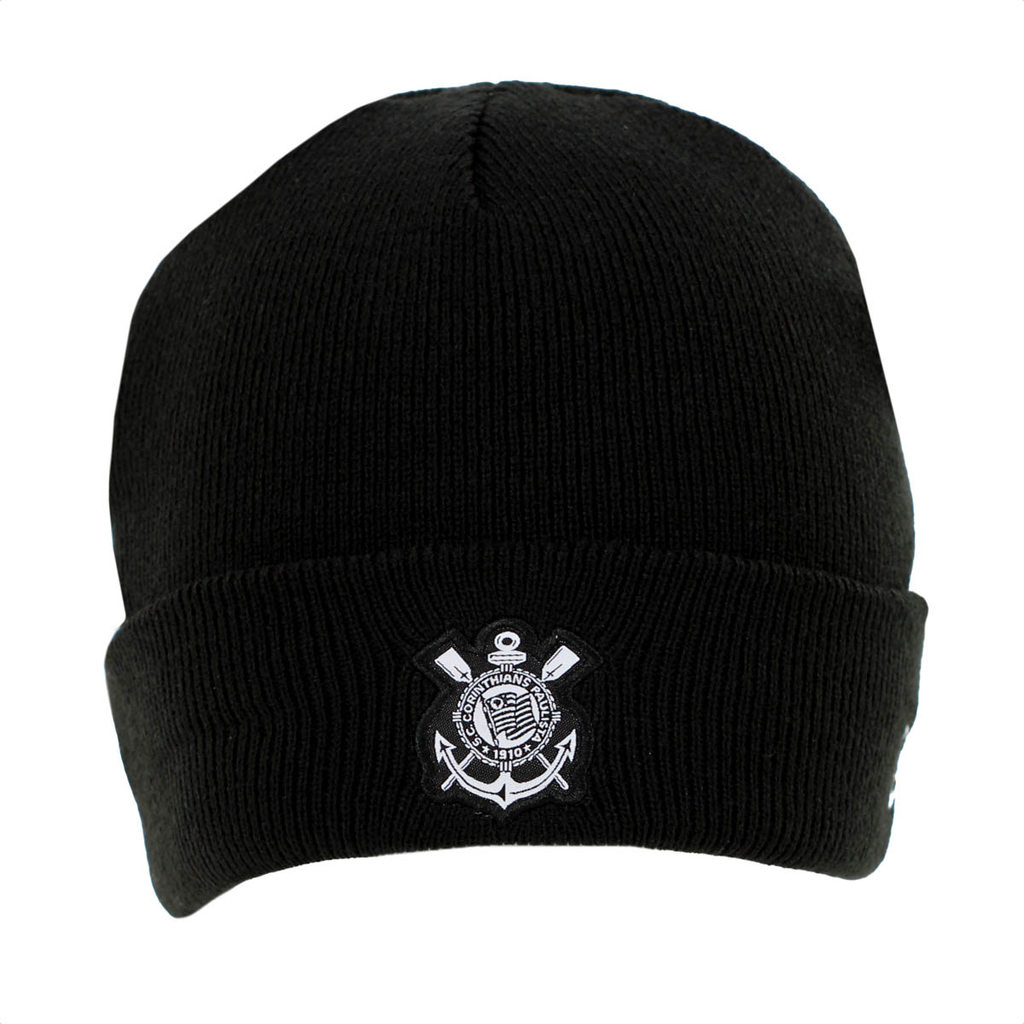 Gorro New Era Corinthians Preto - Único