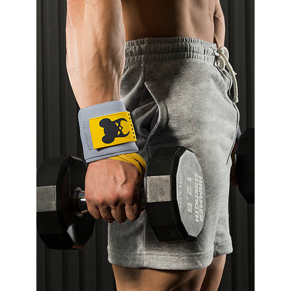 Treinamento de Fitness esportes pulseira enrolamento bancada imprensa levantamento de peso equipamento masculino prevenç