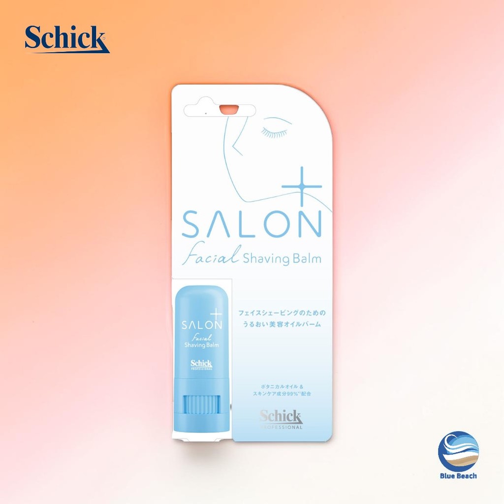 Schick Salon Plus Balm de Barbear Facial/Oleo Botanico/Rosa Mosqueta+Damasco/SWP004/Original