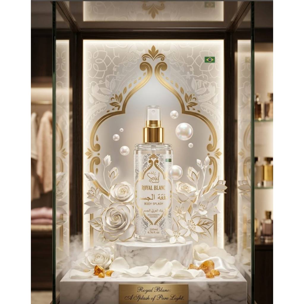 Body Slash Fem Royal Blanc 200ml Feminino Soul