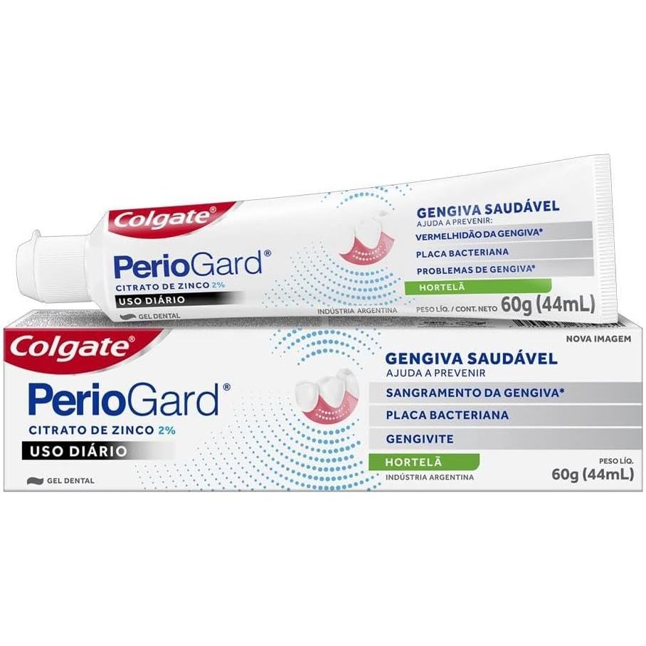 Creme Dental Colgate PerioGard Gengiva Saudável Sabor Hortelã Com 60g