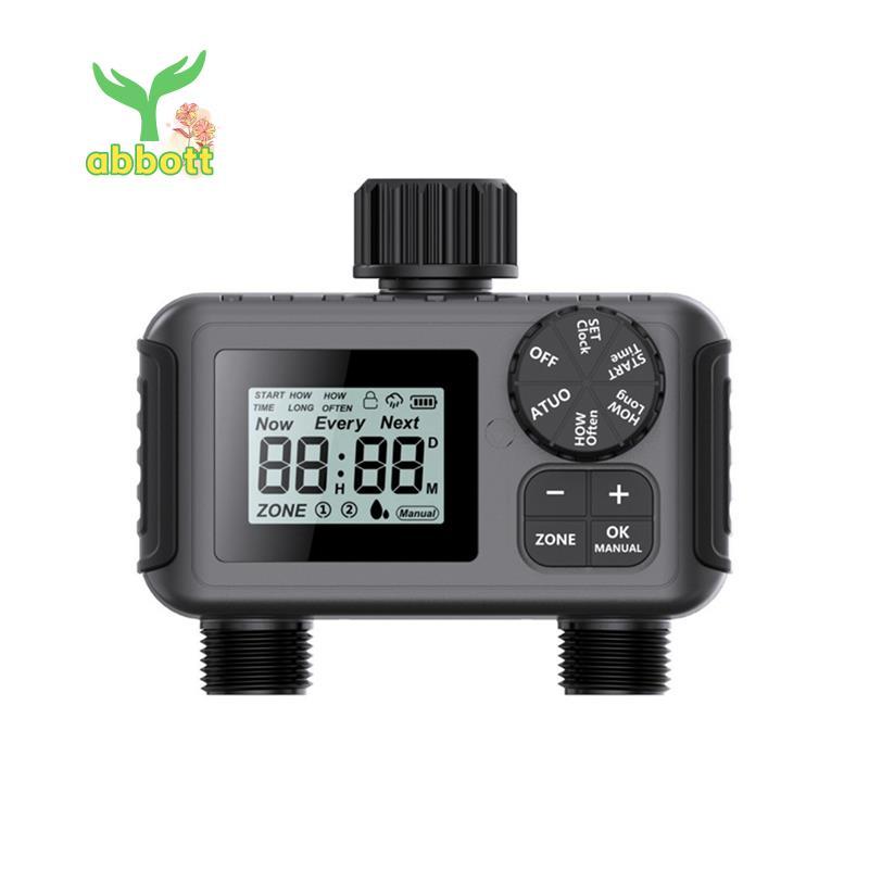 [Quick A] Temporizador De Rega Programável De 2 Vias Para Estufa , Sistema De Irrigação De Torneira De Mangueira Automát