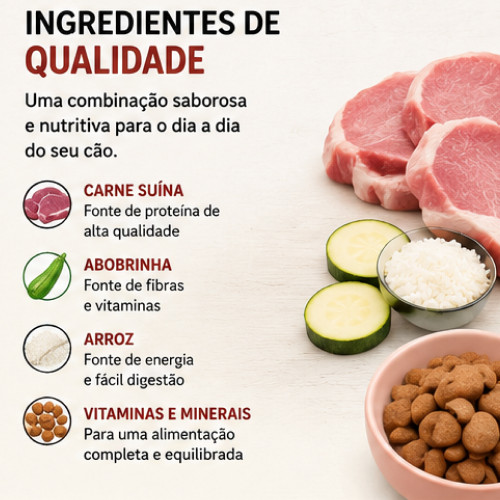Ração Úmida Pet Delícia Carreteiro Suíno Cães 320g — imagem 2 de 2