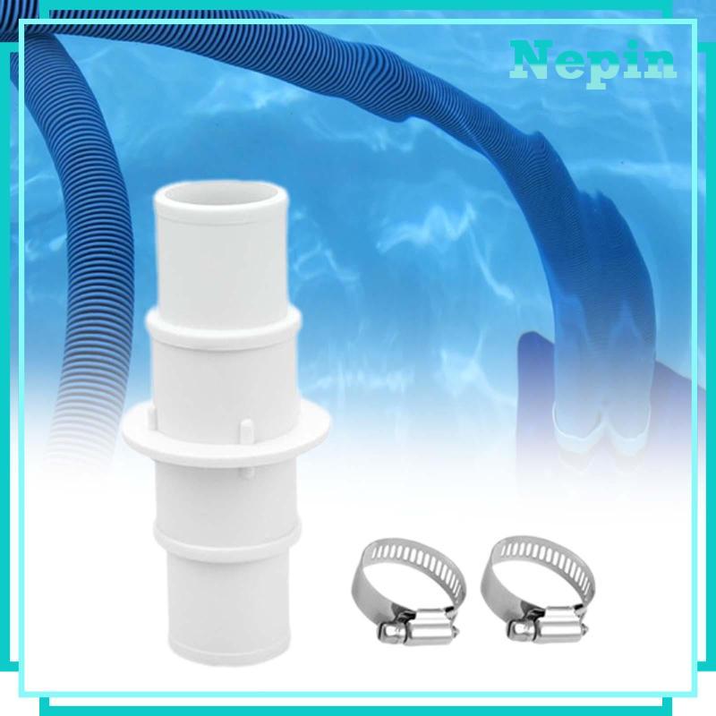 [Nepin] 2 Peças Piscina Mangueira Conector Adaptador De Acoplamento Substituição De Borracha Flexível Acessórios Plug An