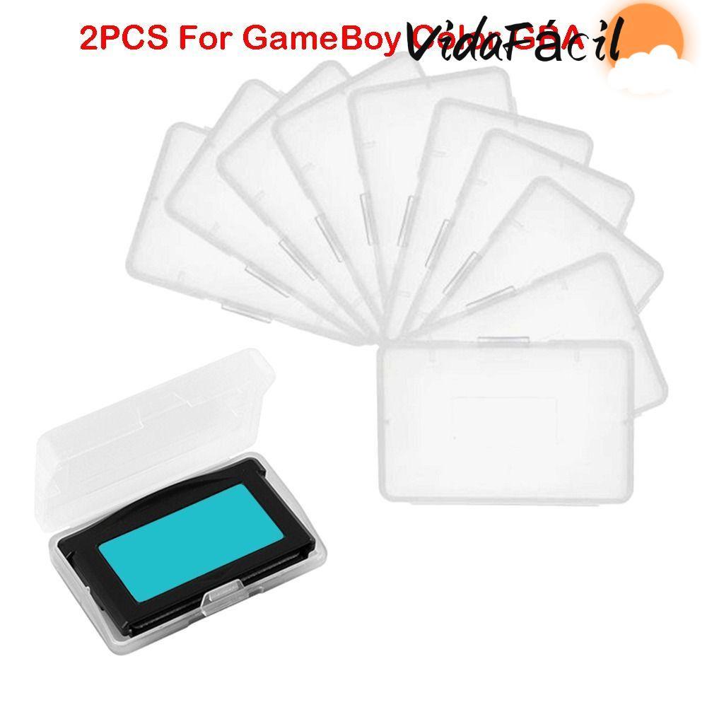 Cartucho De Jogo Perfumado De 2 Peças , Cartão De Plástico , Antipoeira Para GameBoy Color GBA