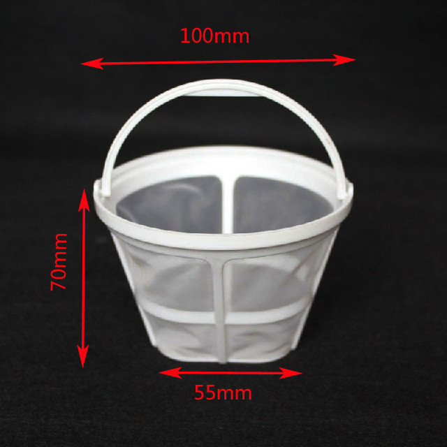 Pequeno urso de café acessórios para máquina de café 0.7L cafeteira KFJ-A07V1 copo de vidro recipiente pote filtro corpo