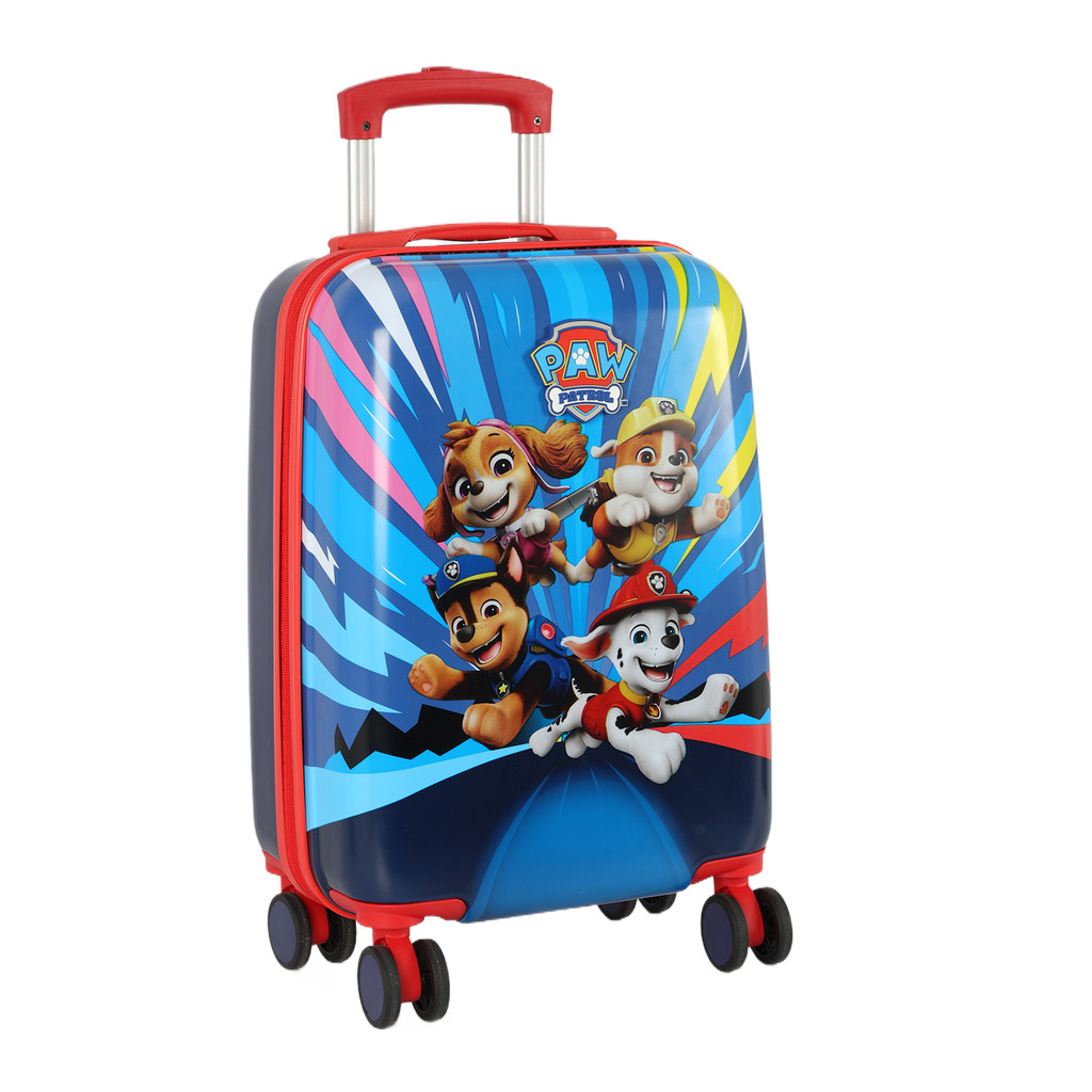 Mala de Viagem Infantil Patrulha Canina Média 42,4L Rodas 360° Cadeado Integrado