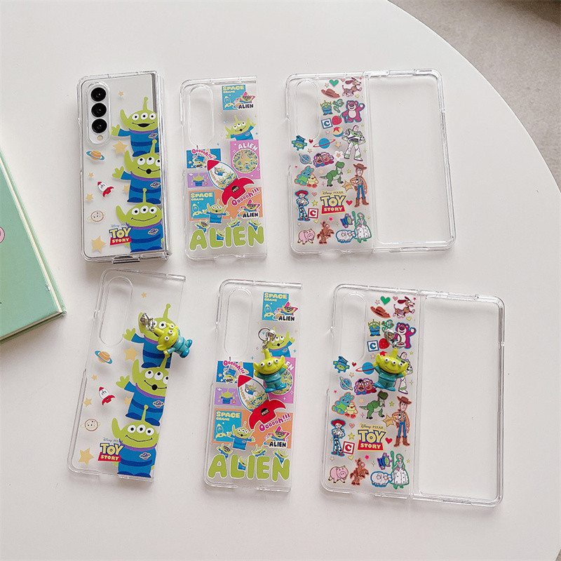 Para Samsung Galaxy Z Fold 3 , 4 5 6 , Capa De Telefone Dobrável Com Padrão De D