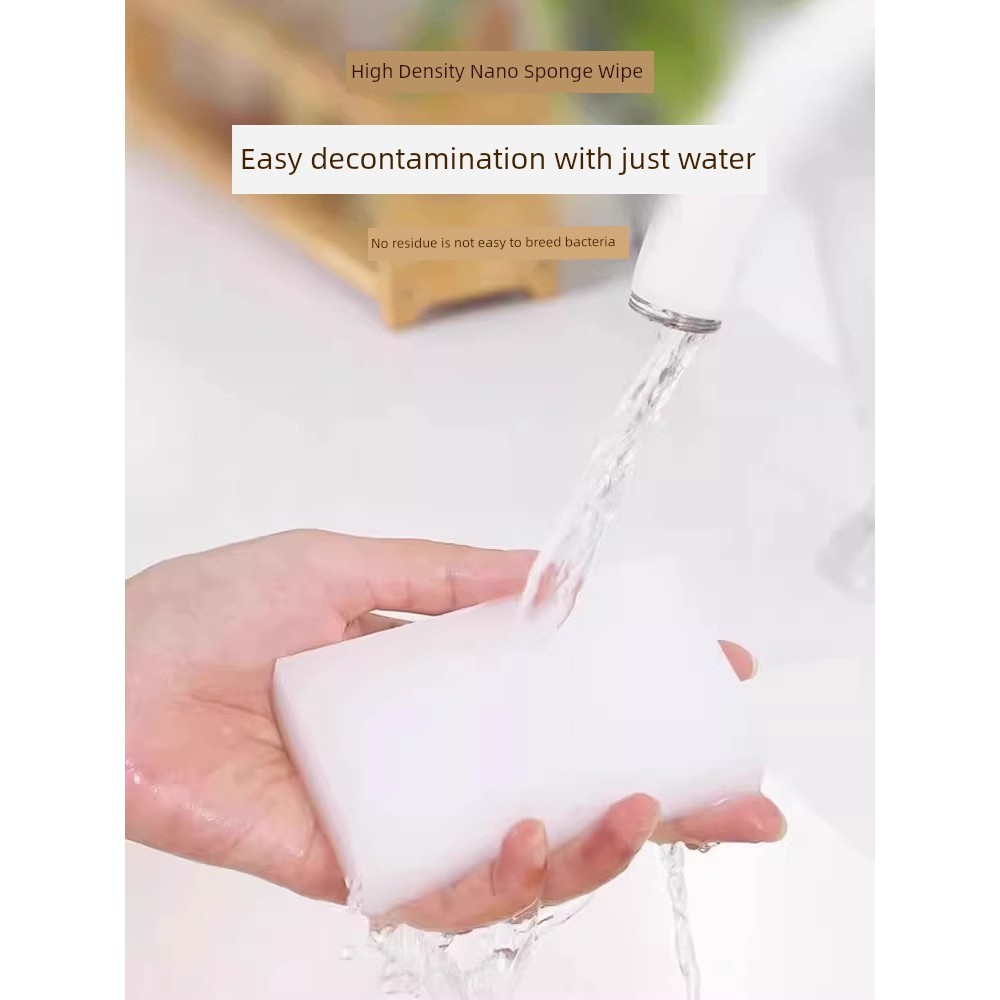 Esponja de limpeza Esponja lava prato Bucha tira manchas Magic Wipe White Banheiro Super Descontaminação Nano Esponja