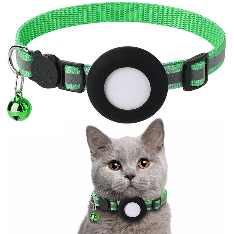 [baipestonop] Rastreador GPS Para Animais De Estimação Com Endereço Noturno Reflexivo Fofo Colar Pingente Rastreamento C