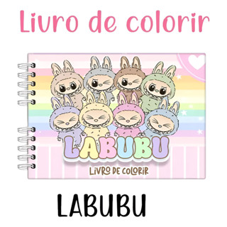 Livro De Colorir Do Labubu Pronta Entrega em Oferta na Shopee