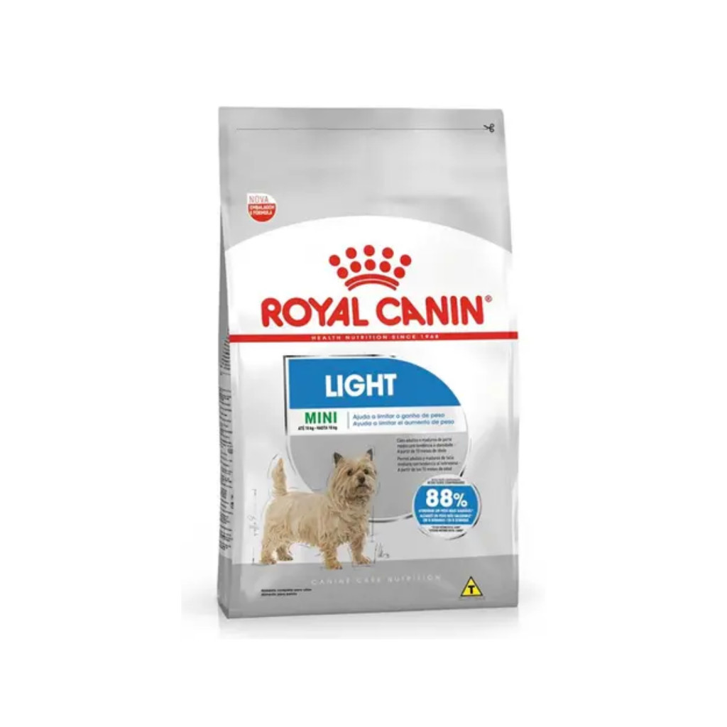 Royal Canin Light 2,5kg Mini (até 10kg)