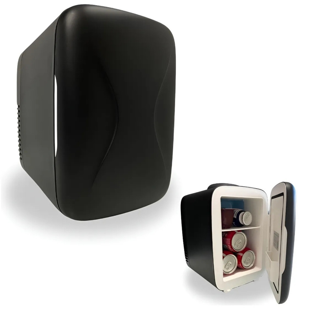 Mini Geladeira Portátil Prime Aquece/Refrigera 4,0L USB Tipo C 5V Cor Preta Automotiva Compacta em Oferta na Shopee