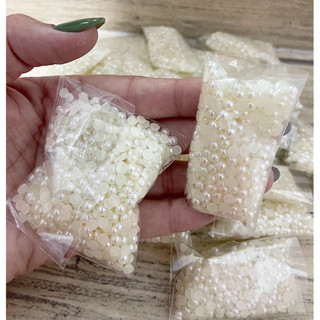 meia pérola para colagem 4mm 500 ou 1.000 peças em Oferta na Shopee