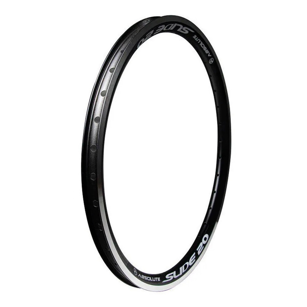 Aro 20 Absolute Slide V-Brake 36 Furos Preto MTB