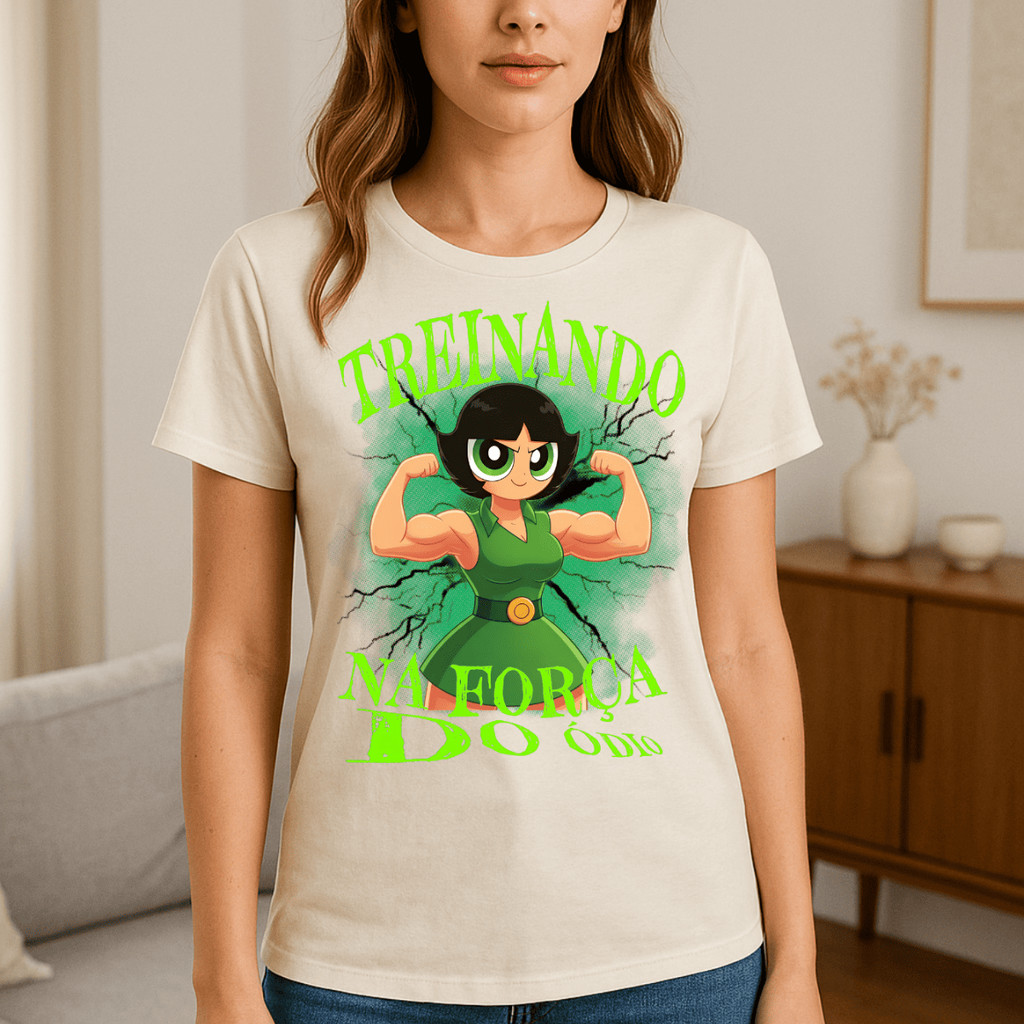 Camiseta Feminina Premium Algodão Estilo Gospel Cristã Fé Evangélica Estampada Casual Confortável