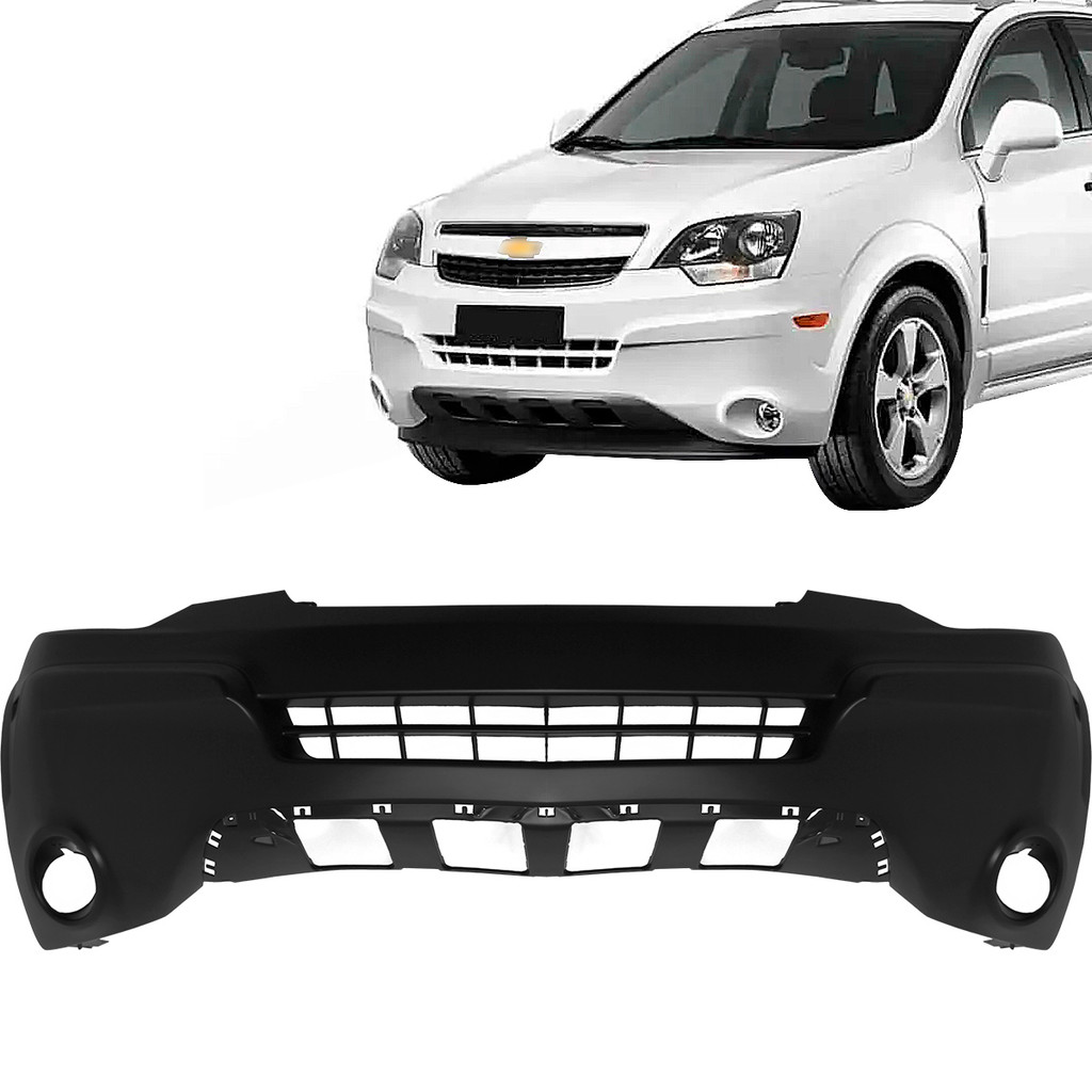 Parachoque Dianteiro Captiva 2008 2009 2010 2011 2012 2013 2014 Com Furo Para Milha Primer em Oferta na Shopee