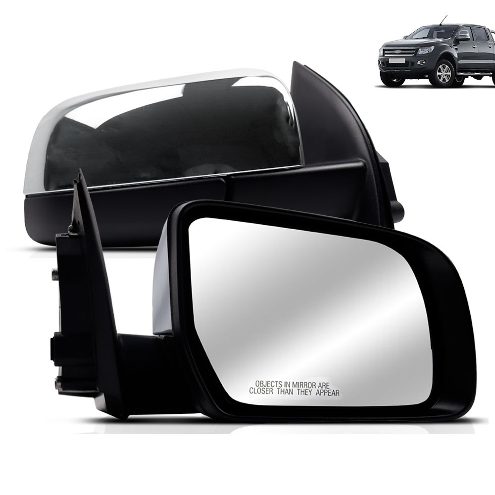 Retrovisor Ranger 2013 2014 2015 2016 2017 2018 2019 2020 2021 2022 Elétrico Cromado em Oferta na Shopee