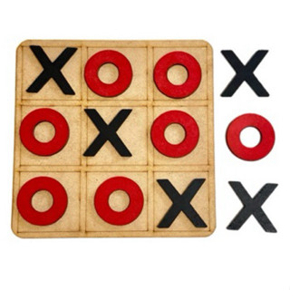 Jogo da Velha   18x18cm MDF tabuleiro, crianças, presentes, lembrancinhas em Oferta na Shopee