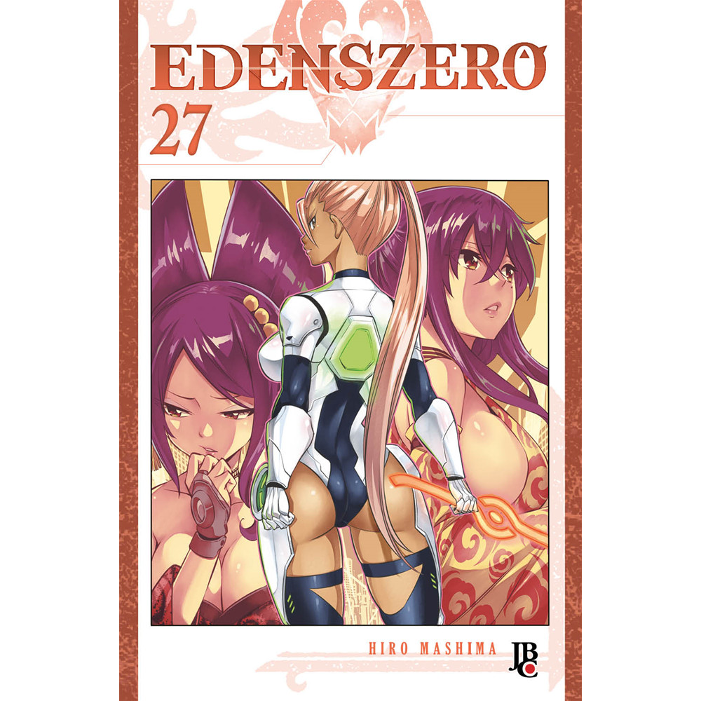Capa do livro Mangá - Edens Zero vol. 27 - por Hiro Mashima - Editora JBC