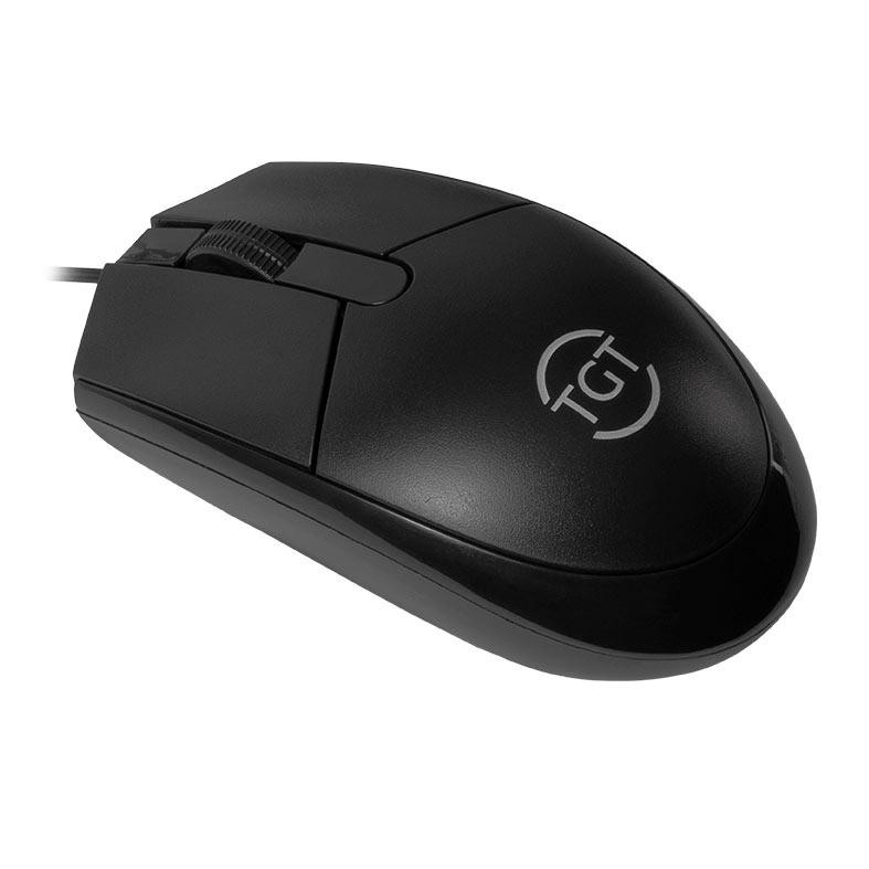 Mouse Office TGT OM75, 1200DPI, 3 Botoes, Preto, TGT-OM75-BL01 em Oferta na Shopee