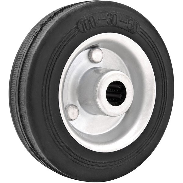 Roda 8 De Borracha Preta Vonder em Oferta na Shopee