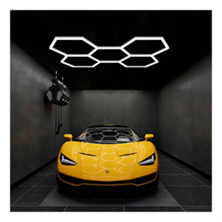 Luminaria Iluminação Colmeia Led 5 Células Sigma Hexagonal Estetica Automotiva Barbearia Quadrado Academia Octonogono em Oferta na Shopee