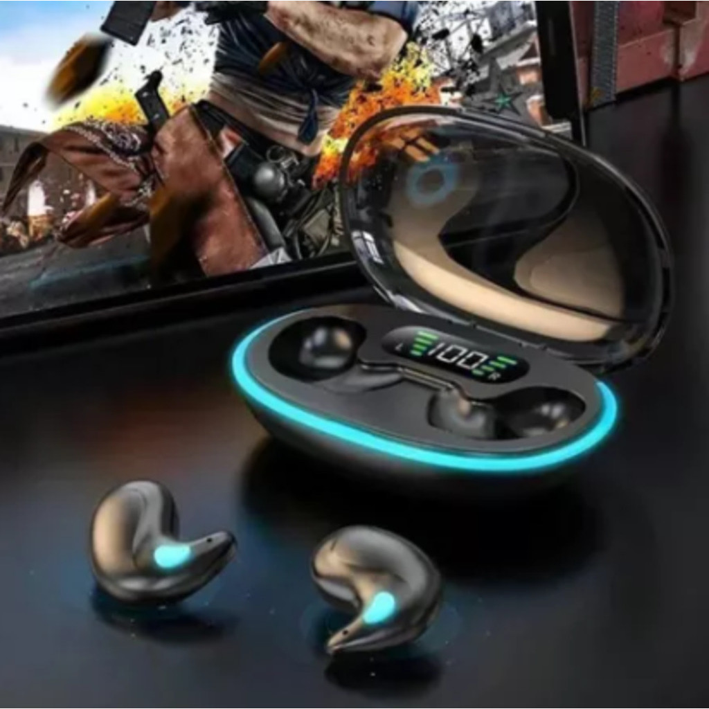 X55 Mini Fones De Ouvido Sem Fio Estéreo Escondido HIFI Jogo De Música Redução De Ruído Do Sono em Oferta na Shopee