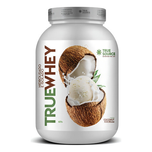 True Whey Protein True Source 837g Sabor Coconut Ice Cream