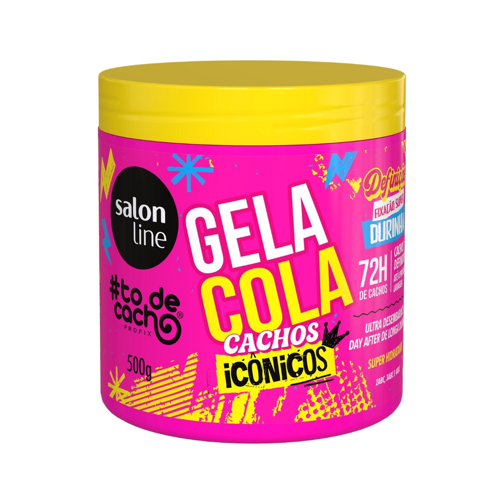Gelacola To de Cacho Define Cachos Icônicos Salon Line 500g em Oferta na Shopee