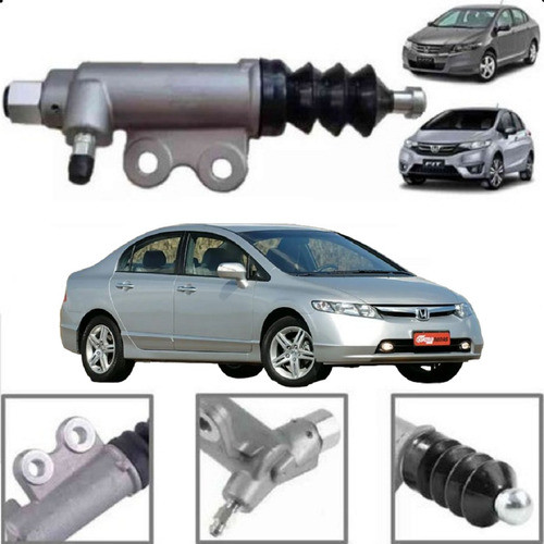 Cilindro Auxiliar Embreagem Honda New Civic 2007 2008 2009 2010 2011 2012 Burrinho cambio Atuador