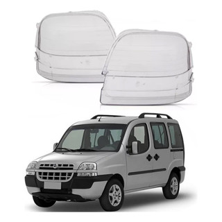 Par 2 Lente Do Farol Dianteiro Doblo 1.3 1.4 2001 A 2010 em Oferta na Shopee