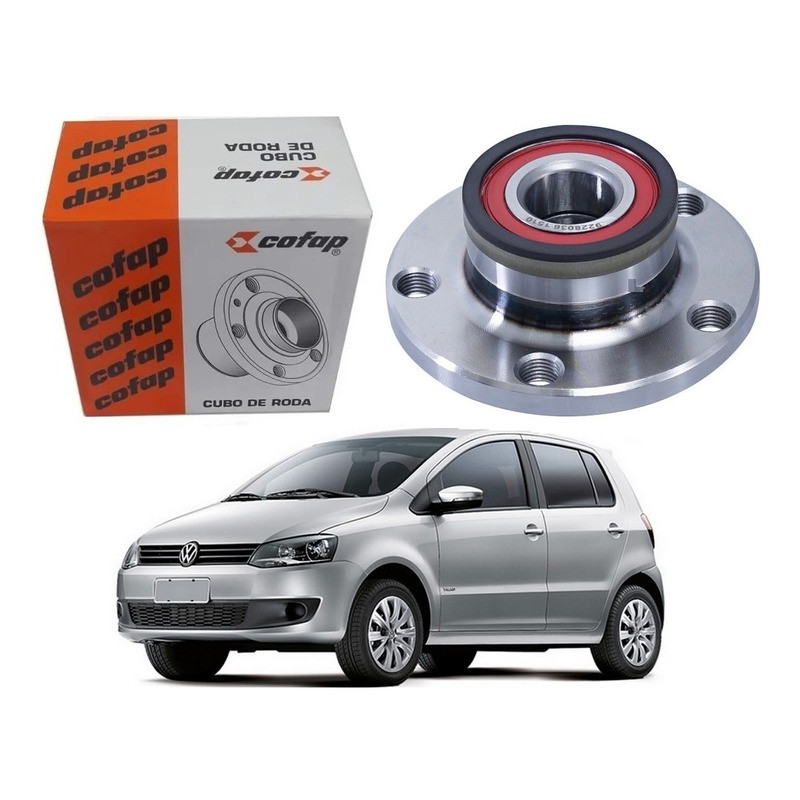 Cubo Roda Traseiro Fox 1.0 1.6 Com Abs 2010 A 2014 em Oferta na Shopee