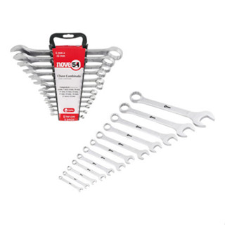 Jogo chaves combinadas 6mm a 32mm aço carbono 12pçs NOVE54 em Oferta na Shopee