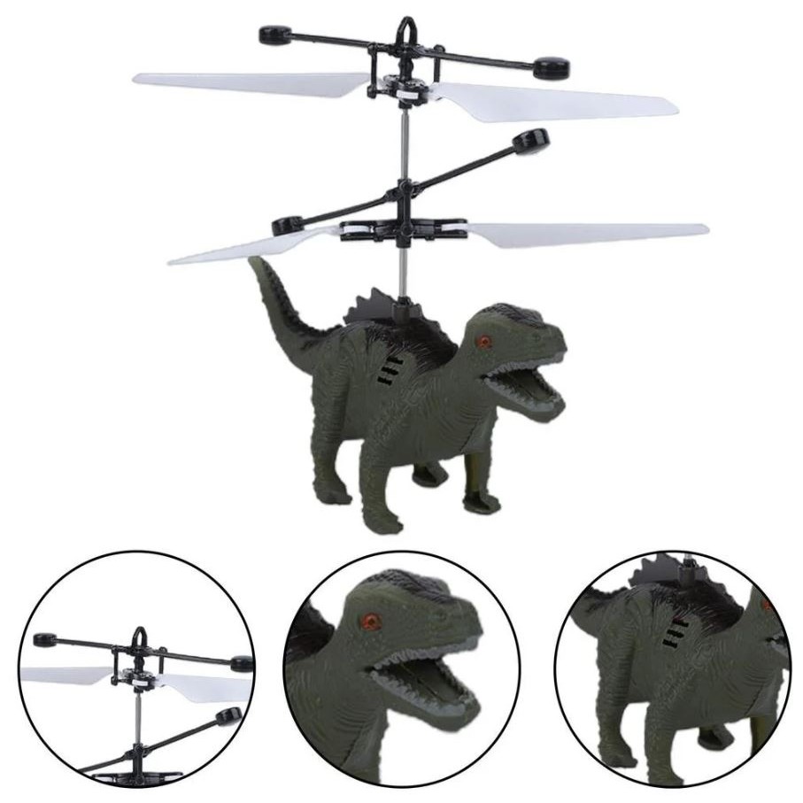 Brinquedo Mini Drone Voa Com os movimentos da Mão Luz LED Presente Infantil Criativo Para Crianças