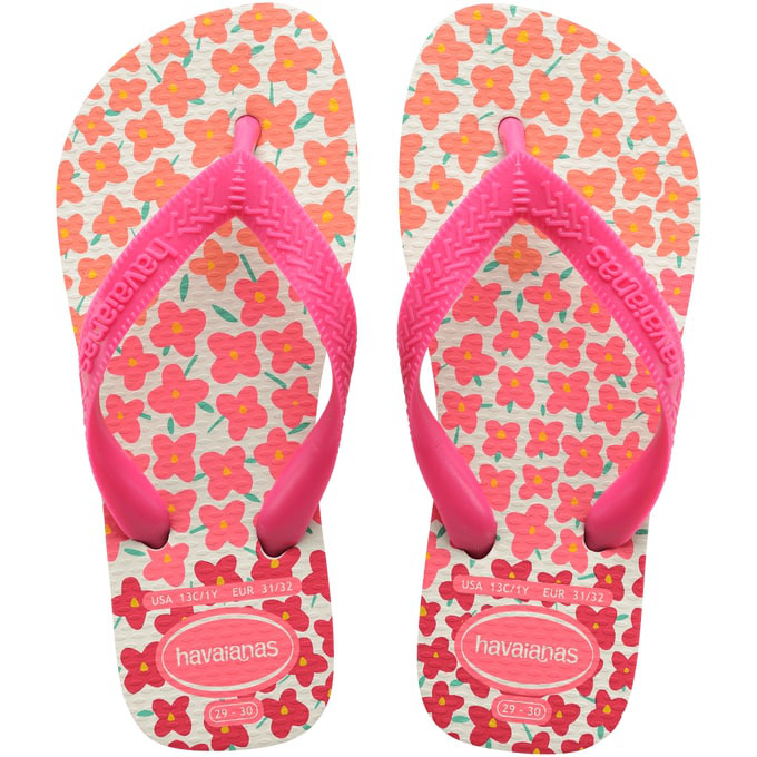 Chinelo Infantil Havaianas Kids Flores