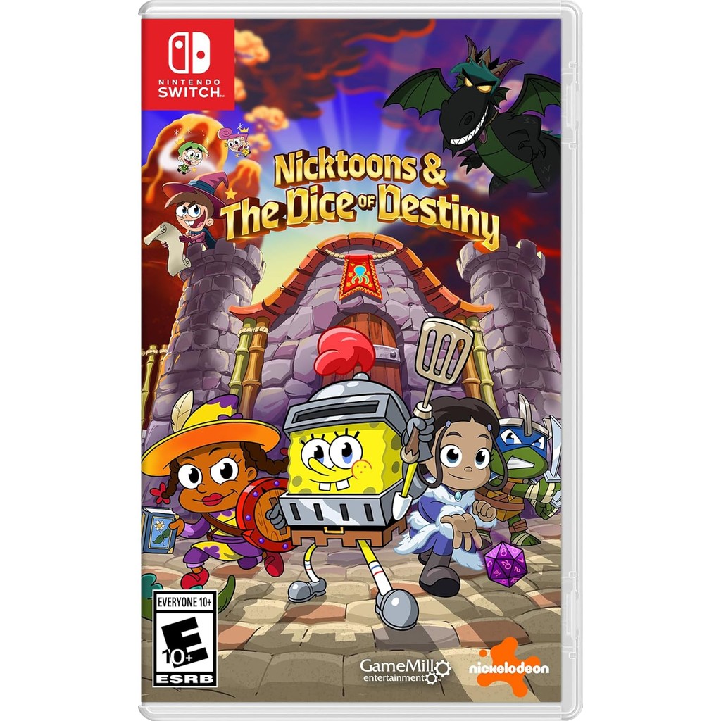 NickToons & The Dice of Destiny Switch Midia Fisica em Oferta na Shopee