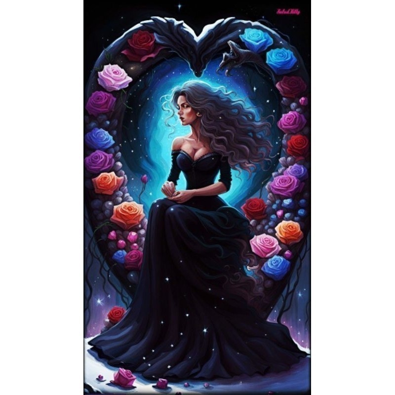 Quadro Pombagira Dama da Noite Pomba gira,pombogira, Entidade Umbanda e Candomblé Pomba gira,pombogira, Entidade Umbanda