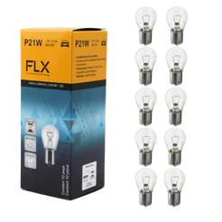 Lâmpada Comum 12v 1 Polo P21w Caixa C/ 10