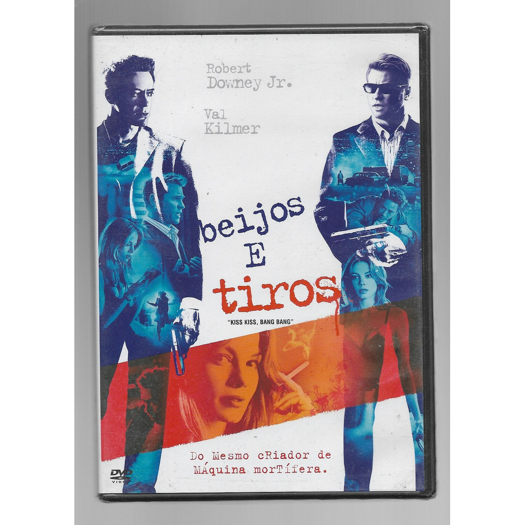Dvd - Beijos E Tiros - Val Kilmer / Robert Downey Jr.