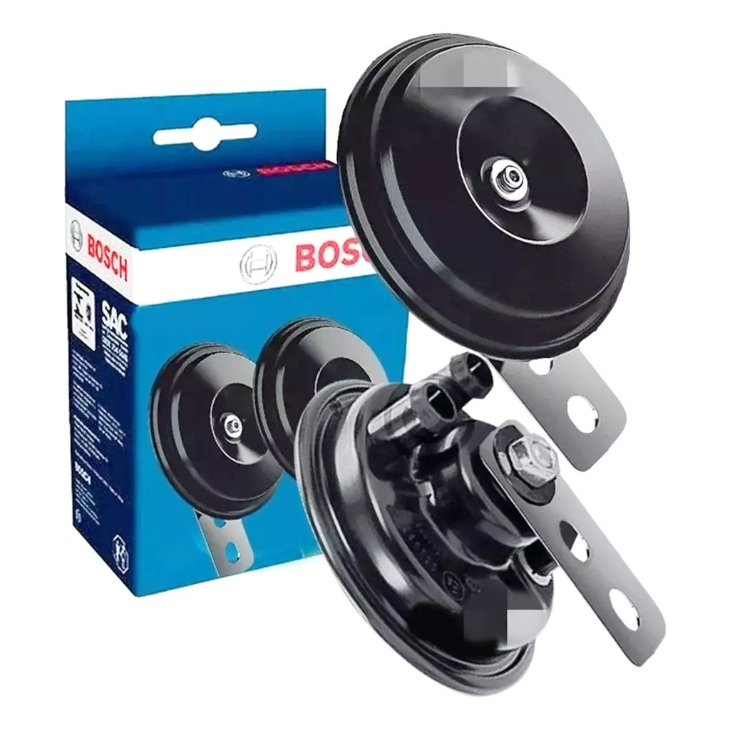 Buzina Paquerinha Bosch 12v Pb9 Par Kit Original Moto Carro em Oferta na Shopee