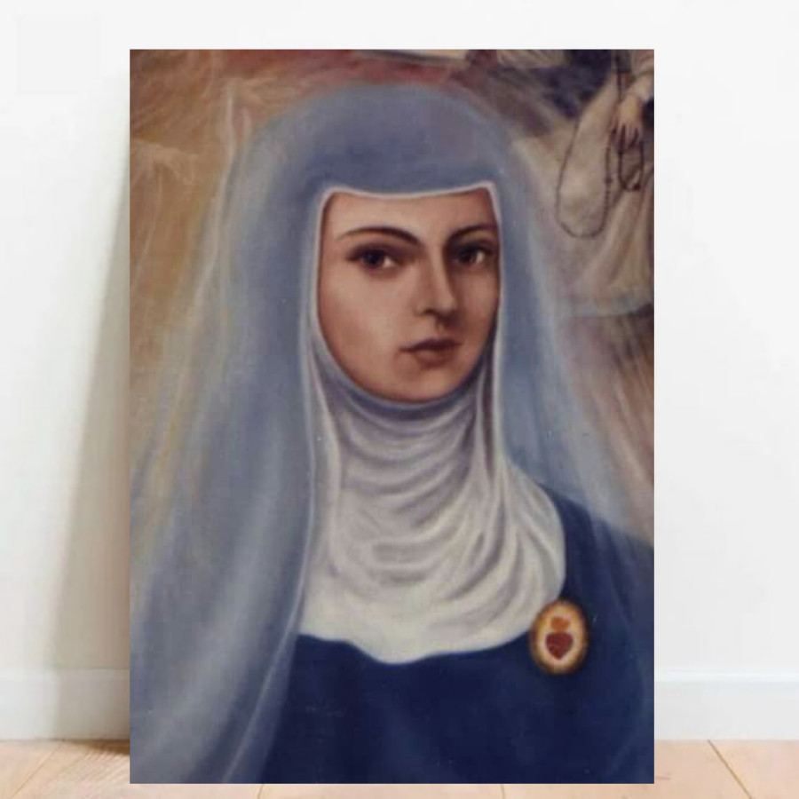 Quadro Placa Decorativa Joanna de Ângelis Espiritismo Espiritualismo Religião Brasileira 01