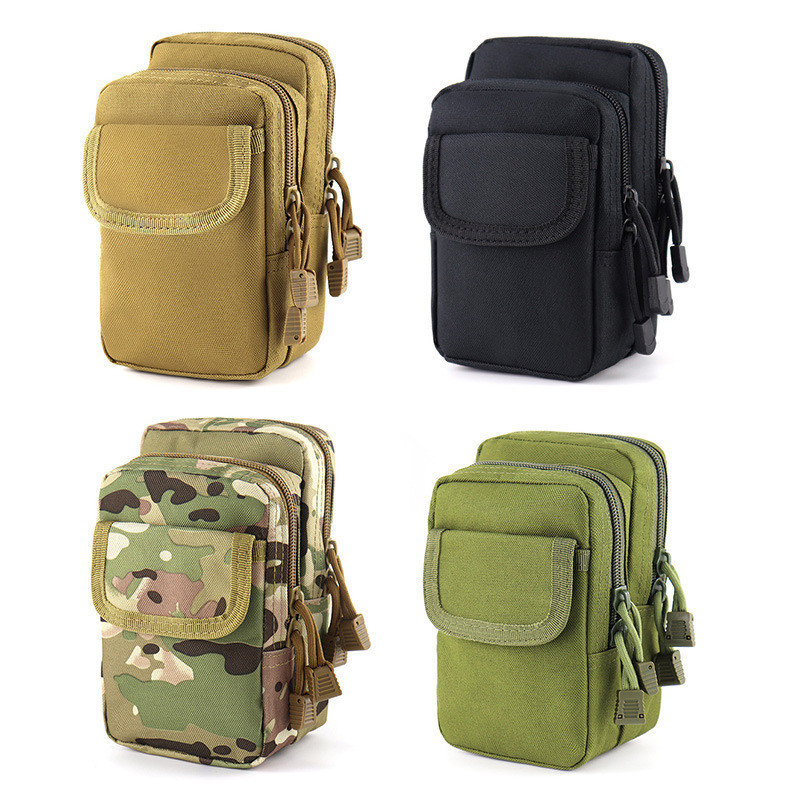 Bolsa de cintura tática masculina para esportes ao ar livre, multifuncional, grande capacidade, lazer, esportes, montanh