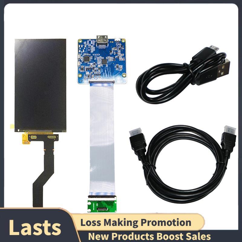 Para Painel 6.0 " 2K 1440x2560 Display LCD Com Luz De Fundo Via-Adaptador MIPI Placa De Impressora 3D-LS060R1SX02