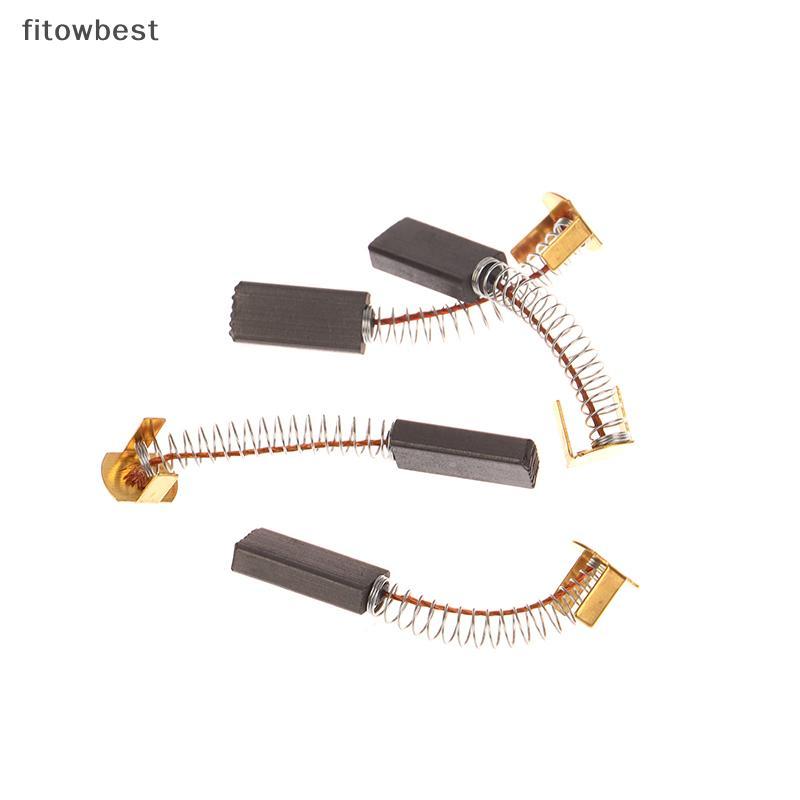 10 Pçs 4 * 8 * 18mm Motor Escova De Carbono Máquina Selagem Centrífuga Acessórios Ferramenta Elétrica