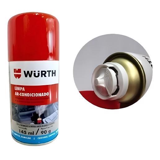 Higienizador Limpa Ar Condicionado Automotivo Wurth 145ml Wurth 0893764271