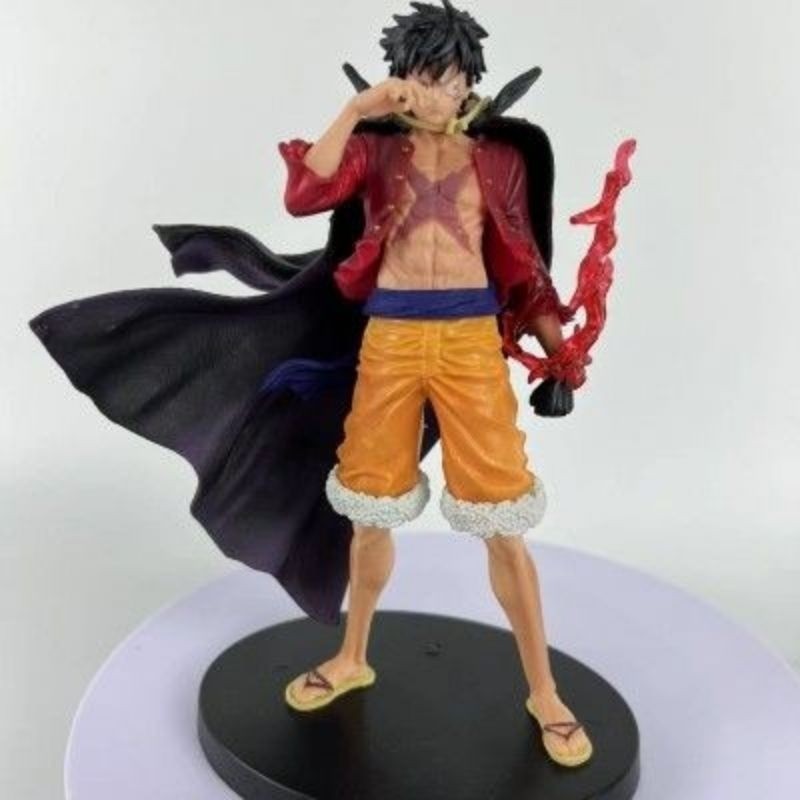 Bandai-One Piece Action Figure PVC para Crianças, Estatueta Monkey D Luffy, Deus Sol, Nika Coleção Boneca, Toy Gift,17cm